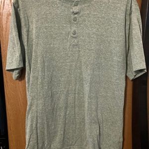 Men’s short sleeve Henley shirt
